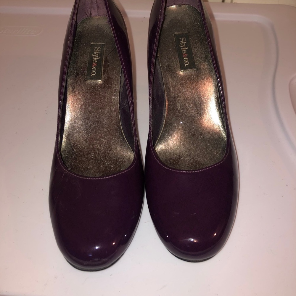 Purple heels